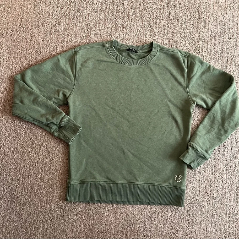 Allbirds Women’s Green Crewneck Sweatshirt Size Small | Sustainable - Picture 2 of 7